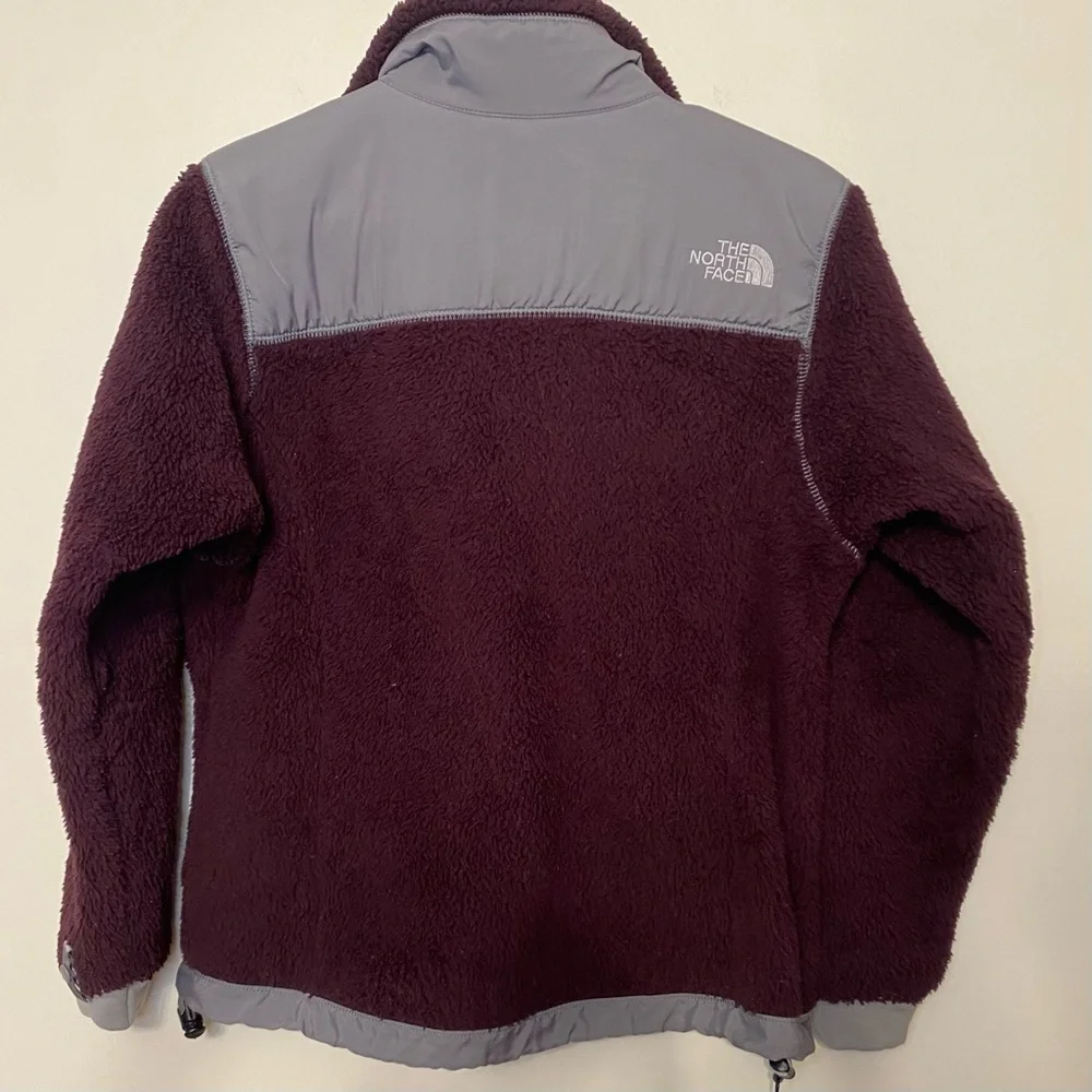 Women's‎ The North Face Gray and Purple Fleece Jacket Summit Series XS